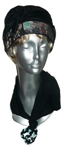 Cotton Dignity Headwear with quilted original fabric 