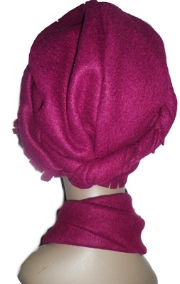 Hand crafted fleece Turwrap set