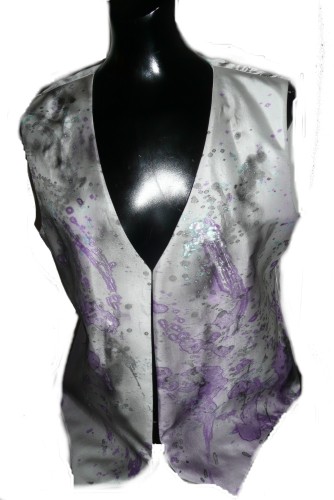  Silk Charmeuse Vest