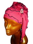 Adjustable Turwrap with embellishment