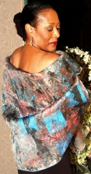 One-of-a-Kind Silk Overlay